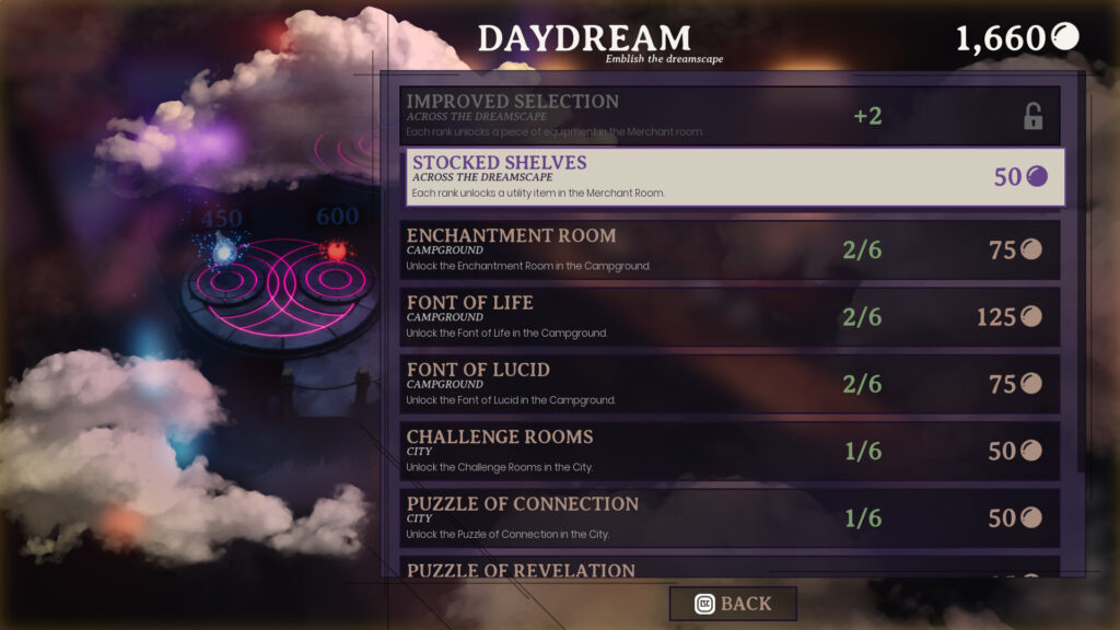 Dreamscaper - voorbeeld Daydream