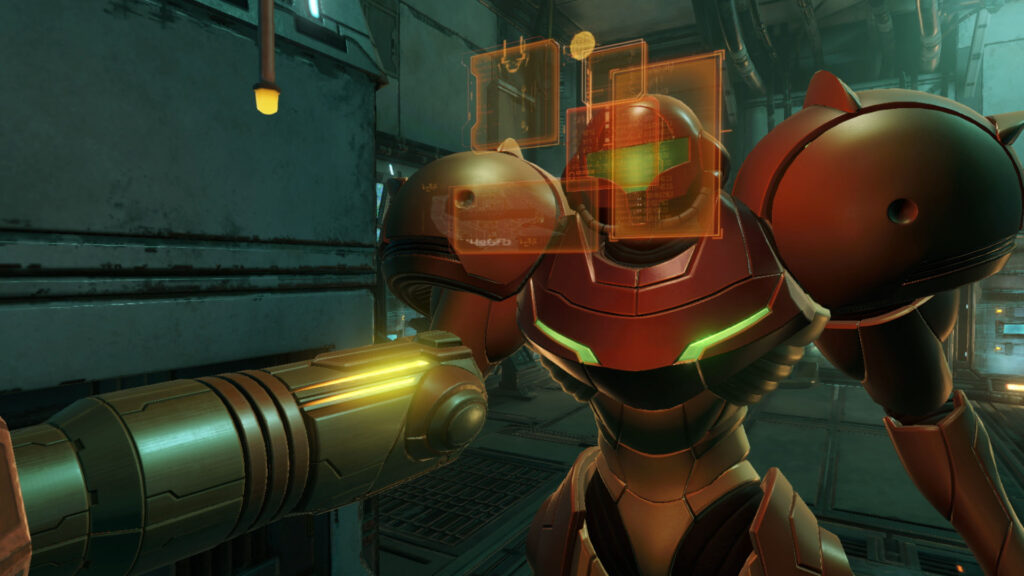 Cutscene met Samus screenshot