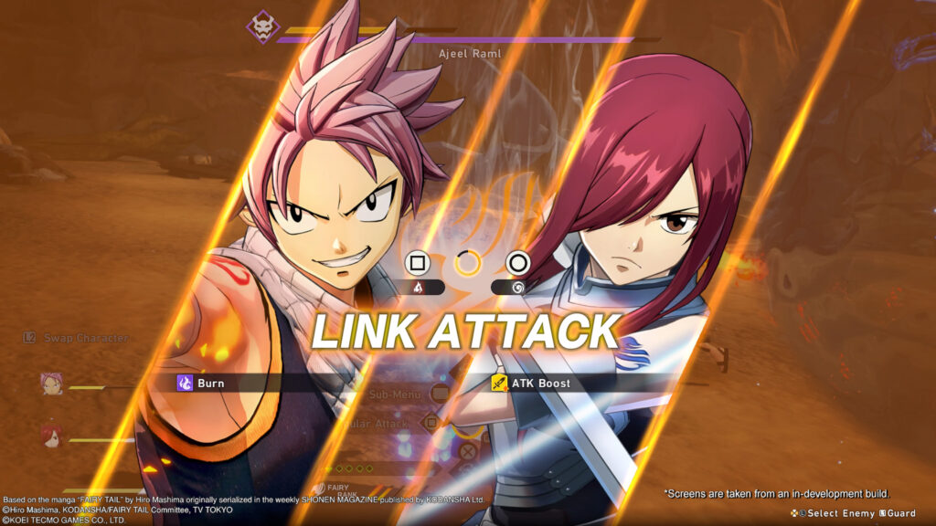 Fairy Tail 2 Battle Link Attack