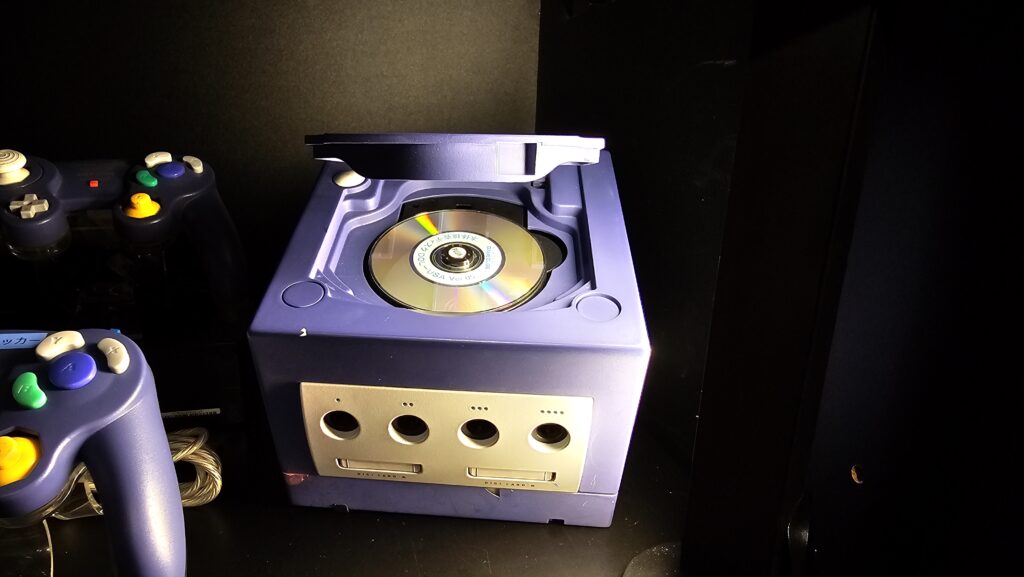 Spaceworld Gamecube open disc drive