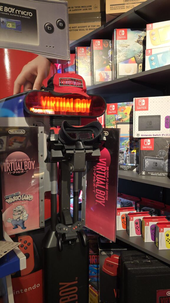 Virtual Boy kiosk