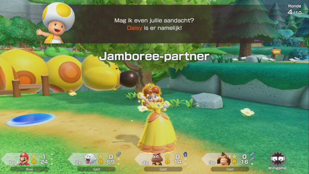 Super Mario Party Jamboree Daisy partner