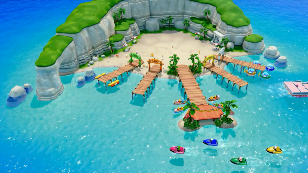 SuperMarioPartyJamboree Minigame Bay