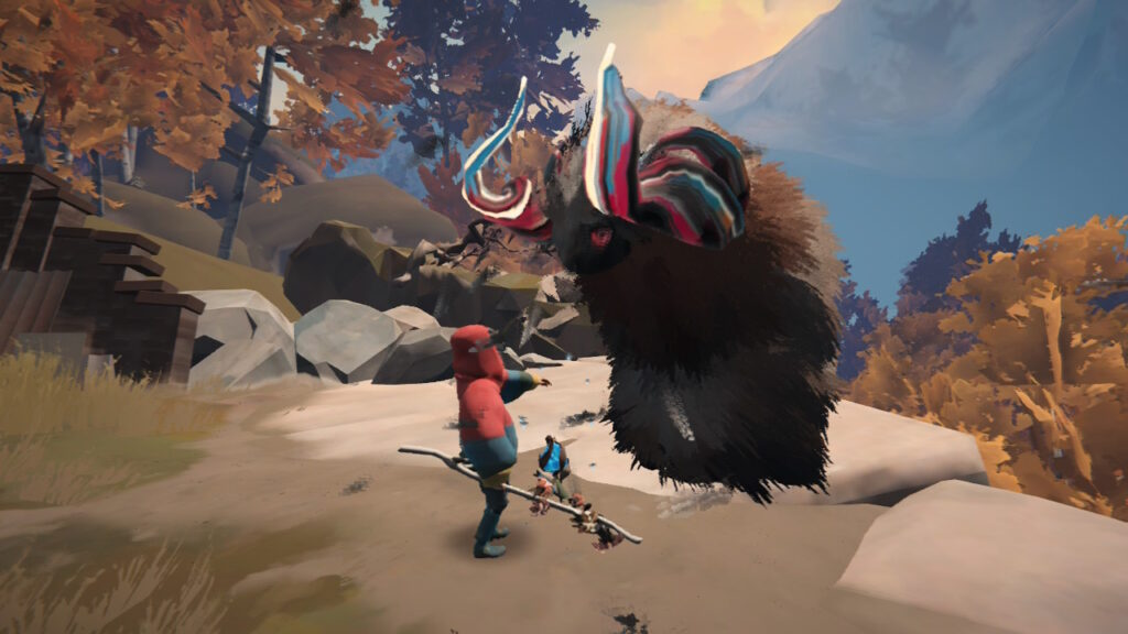 Herdling een Calicorn aaien