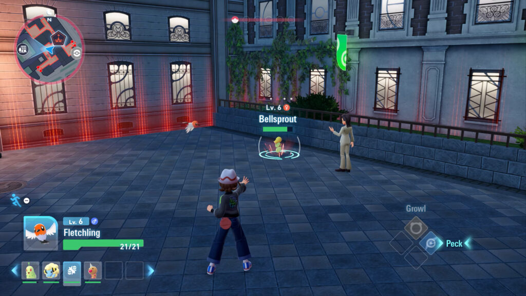 Pokemon Legends ZA Royale battle