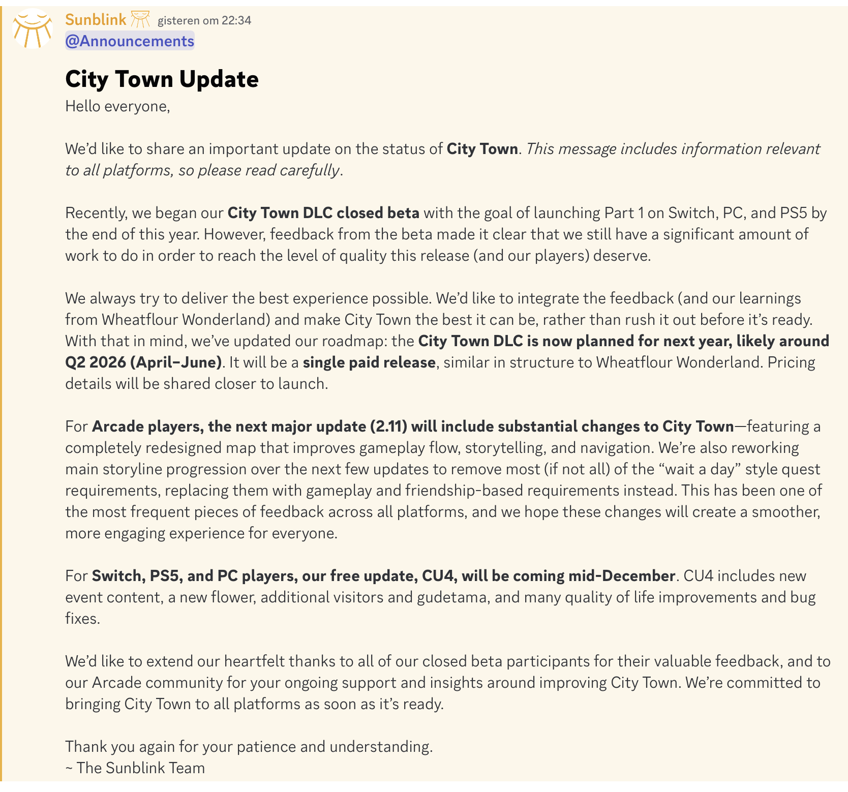 Hello Kitty Island Adventure City Town-DLC en CU4