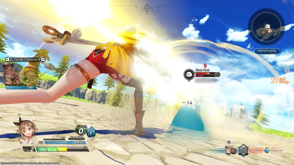 Atelier Ryza 2 gevecht