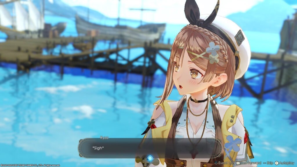 Atelier Ryza 3 cutscene