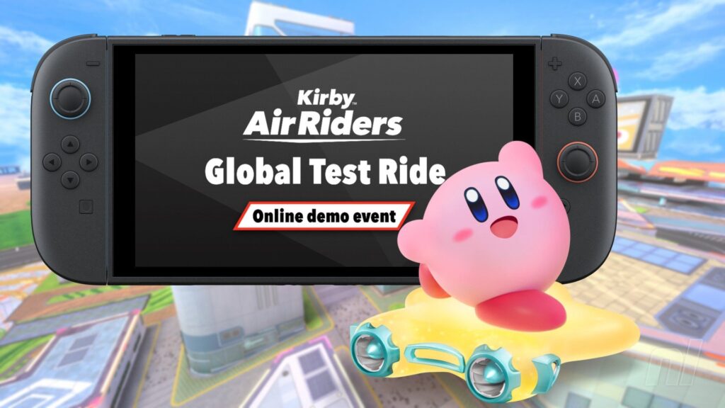 Kirby Air Riders Global Test Ride evenement