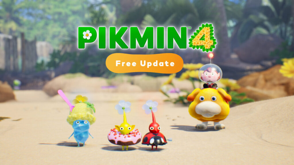 Pikmin 4 gratis update 1.1.0