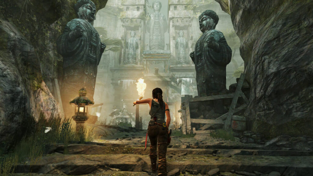 Tomb Raider Definitive Edition - Lara in tombe