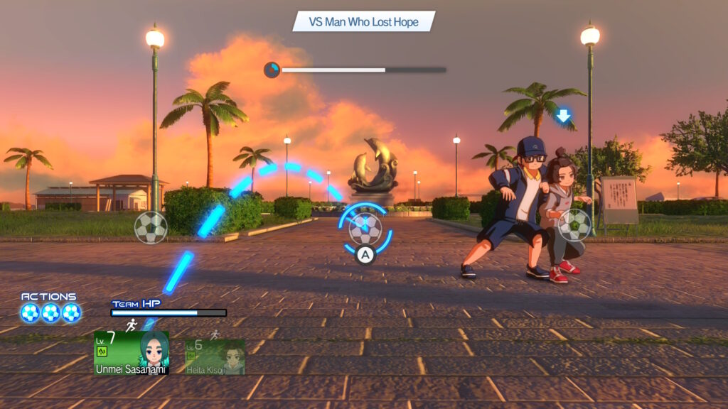 Inazuma Eleven Victory Road bal passen