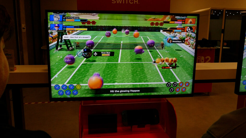 Mario Tennis Fever Special Match wonder effect