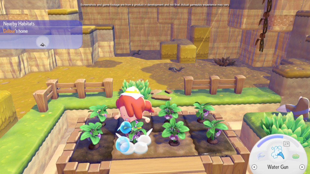 Pokemon Pokopia farming screenshot