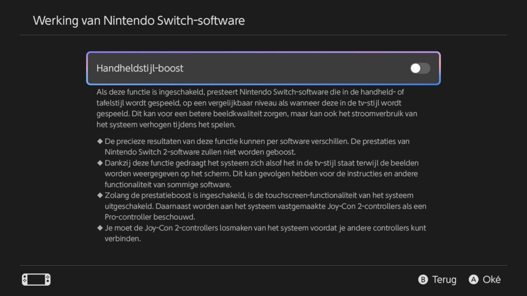 screenshot Handheldsstijl-boost Switch 2