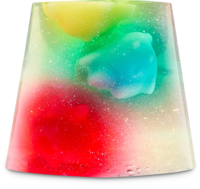 Lush Mario Galaxy Galaxy luma shower jelly