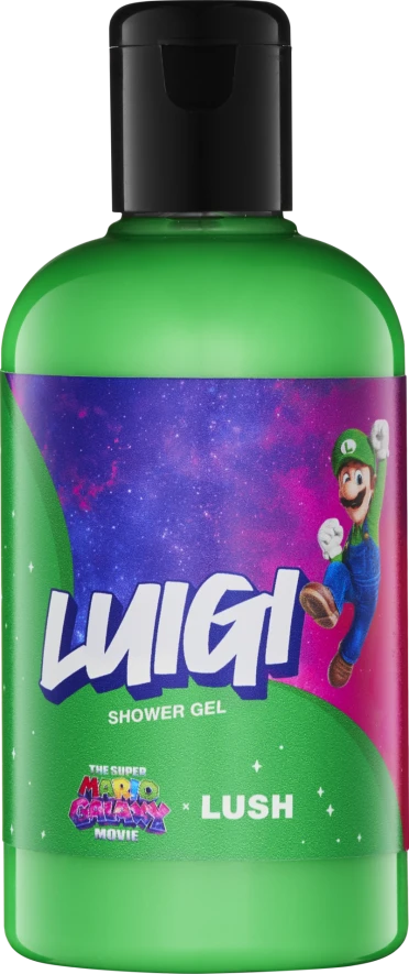 Lush Mario Galaxy luiggi Shower gel