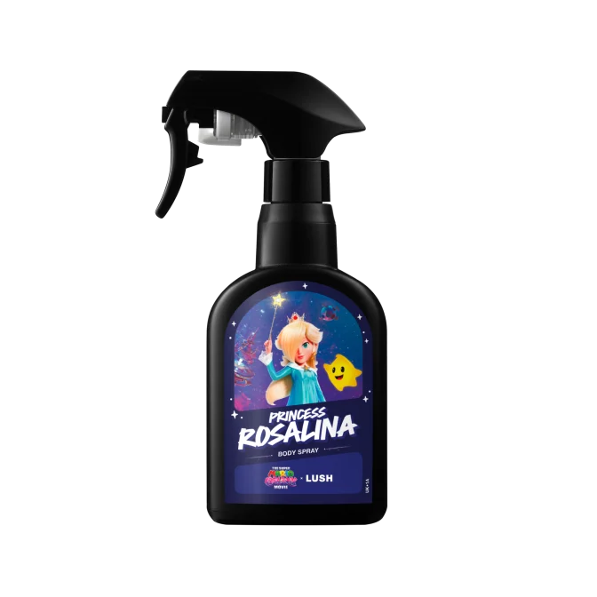 Lush Mario Galaxy body spray