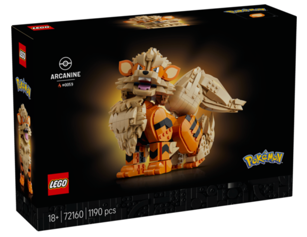 Lego pokemon arcanine