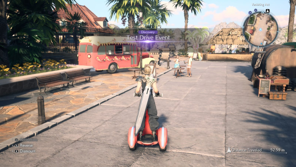 Final Fantasy VII Rebirth Costa del sol switch 2