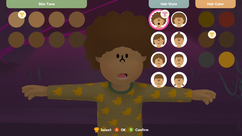 to a T create character  