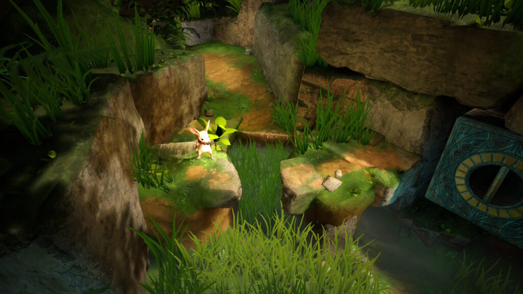 Moss: The Forgotten Relic omgeving