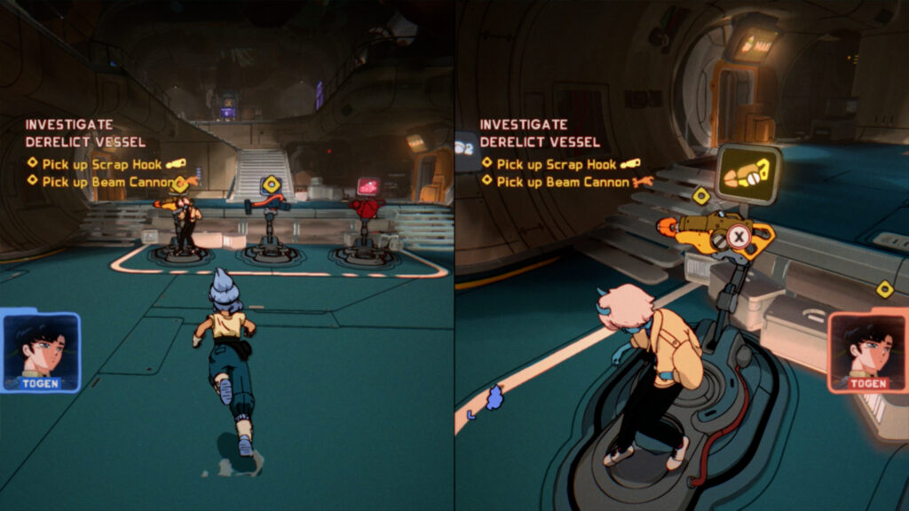 Orbitals screenshot ship