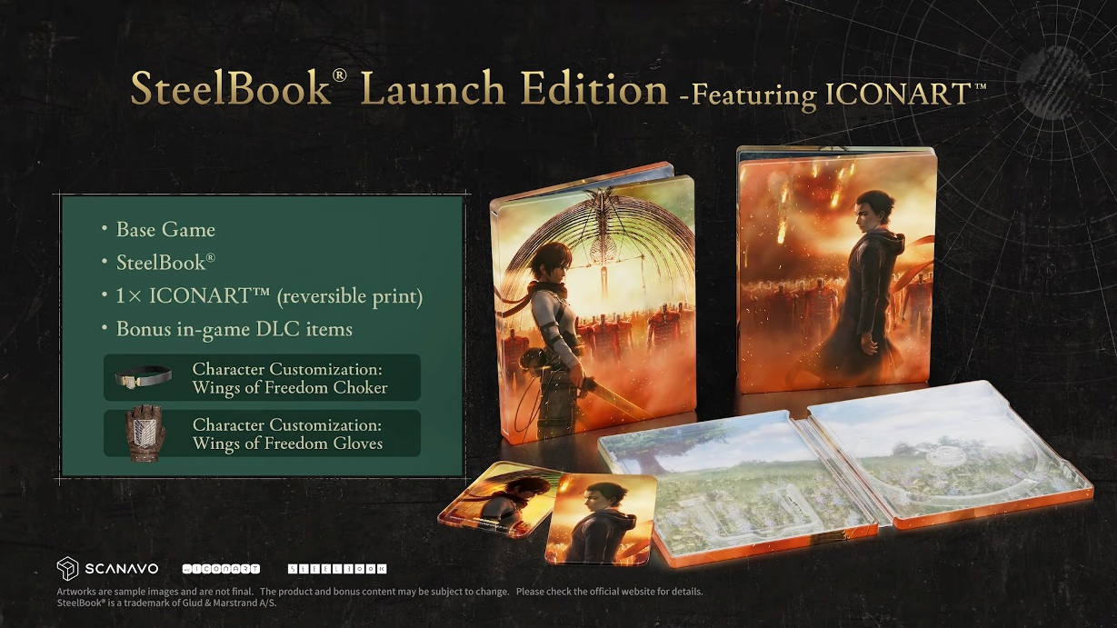 Attack on Titan 3 Steelbook