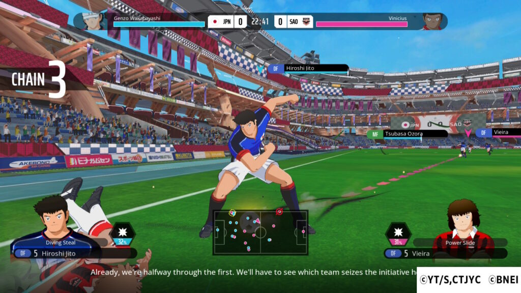 Captain Tsubasa 2: World Fighters tackle