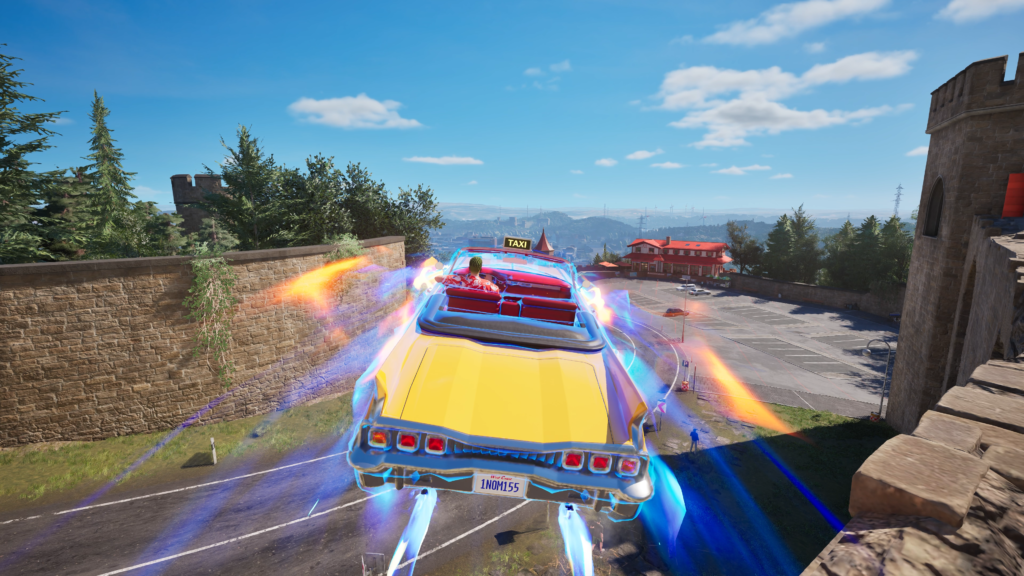 Crazy taxzi world tour screenshot jump