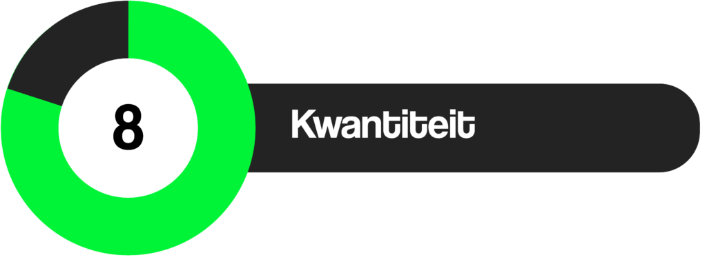 Review Kwantiteit 8