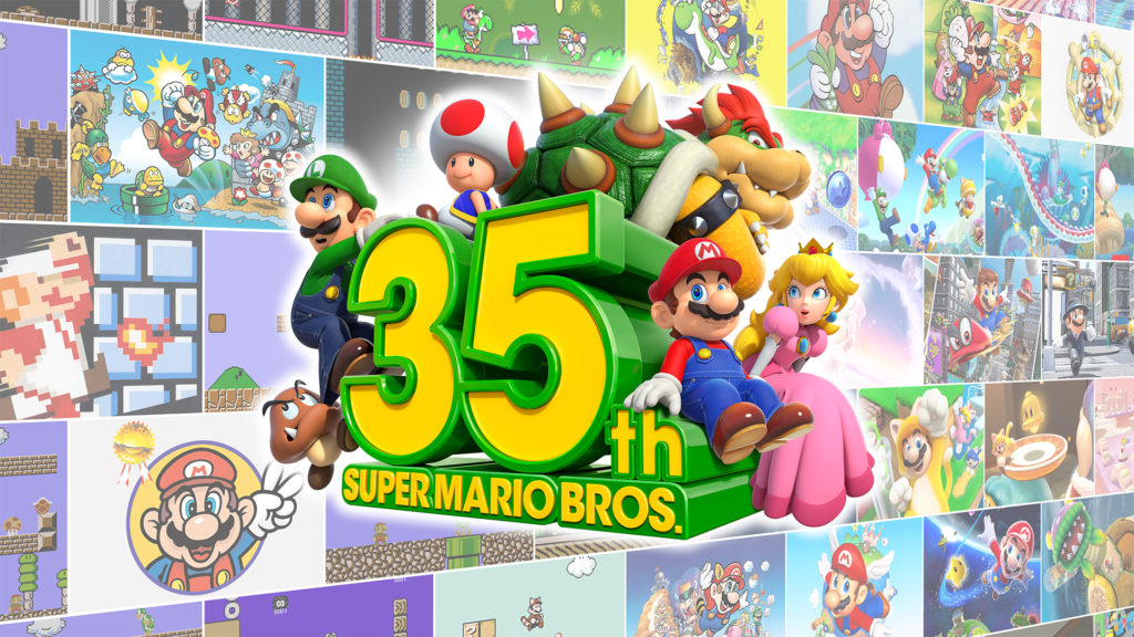 Super Mario 35 logo