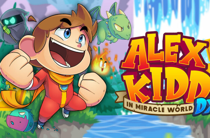 Alex Kidd in Miracle World DX keyart