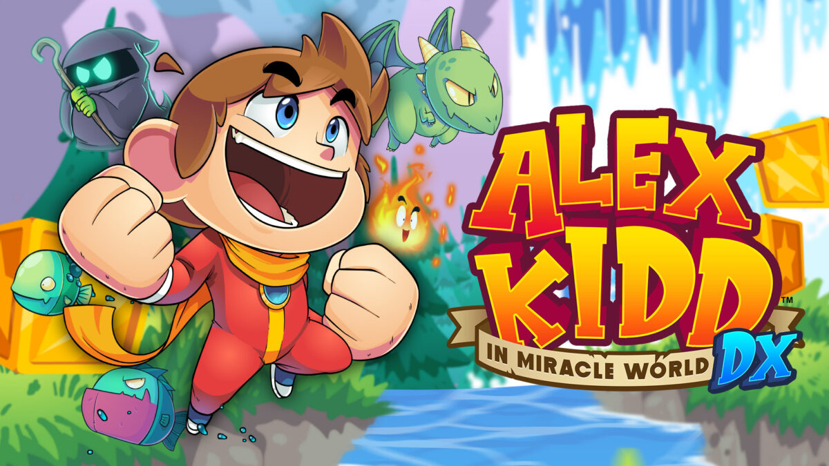 Alex Kidd in Miracle World DX keyart
