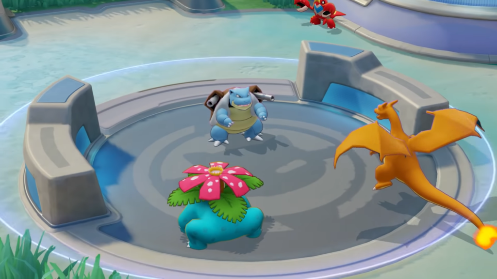 Pokémon Unite Blastoise Charizard Venusaur