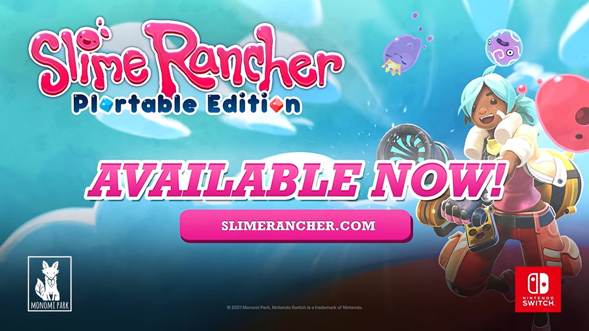 Slime rancher best sale for nintendo switch