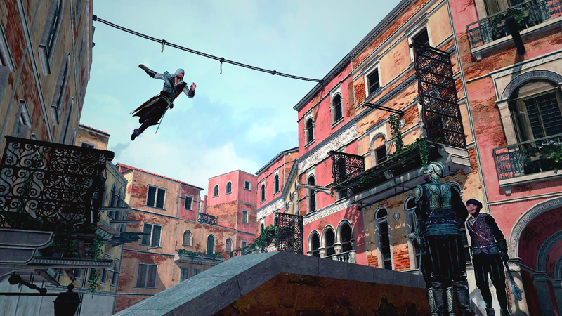 Assassins Creed ezio jumping