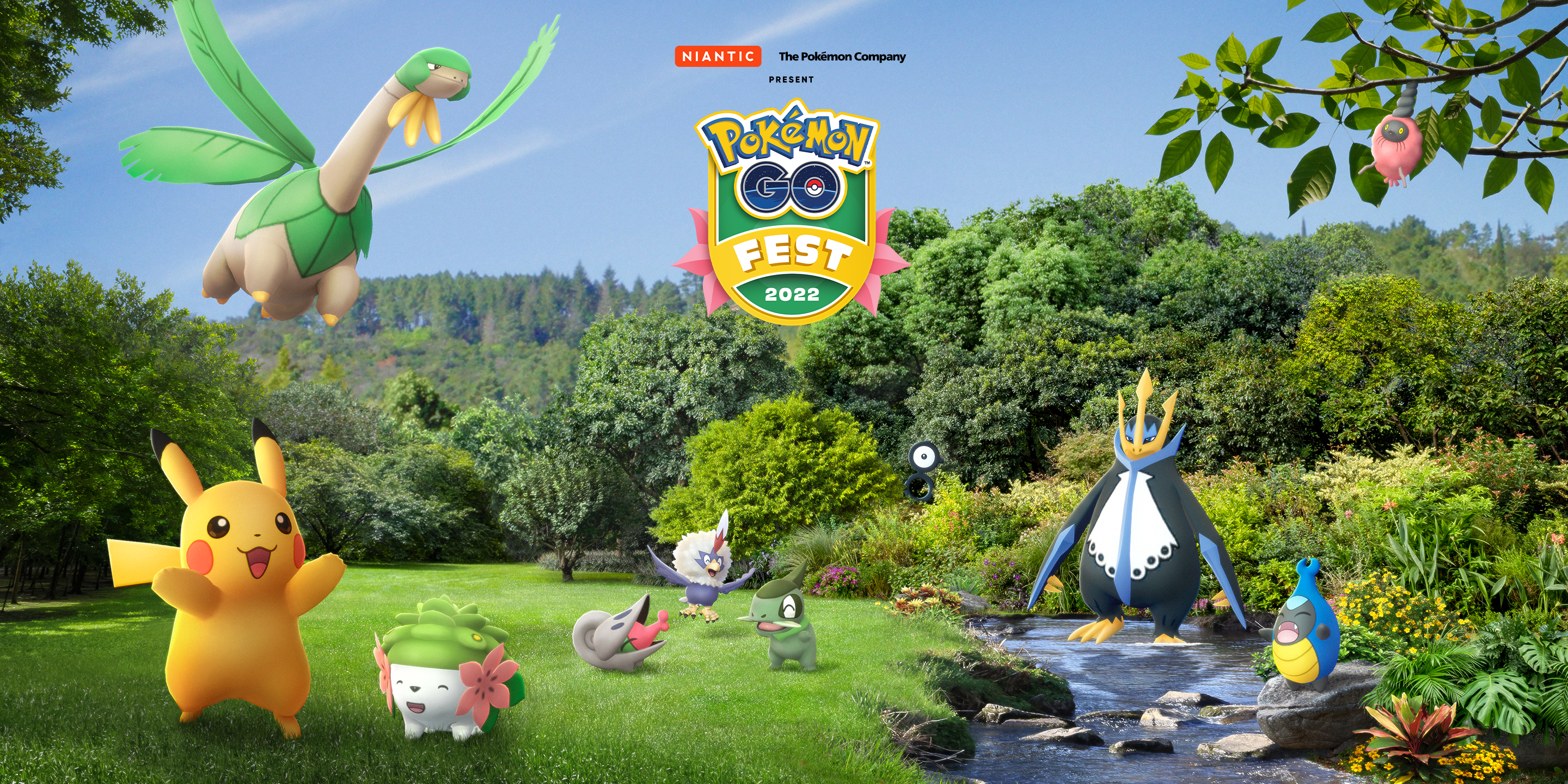 Pokémon Go Fest 2022 keyart