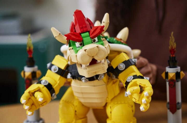 Lego Bowser promotional image