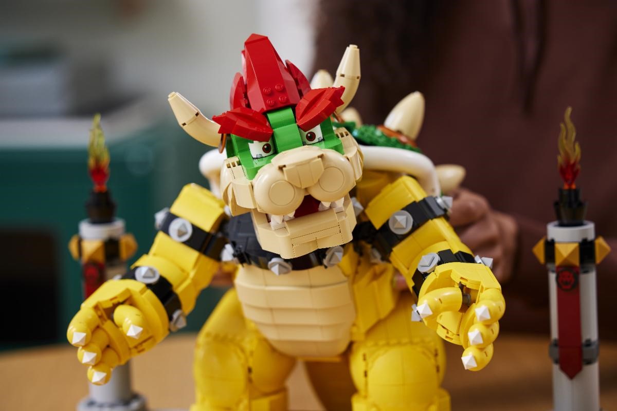 Lego Bowser promotional image