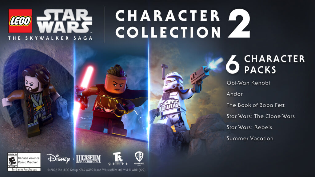 LEGO Star Wars The Skywalker Saga - Character Collection 2 keyart