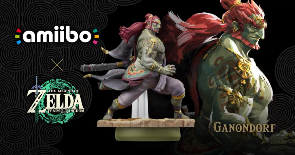 Ganondorf-amiibo van The Legend of Zelda: Tears of The Kingdom