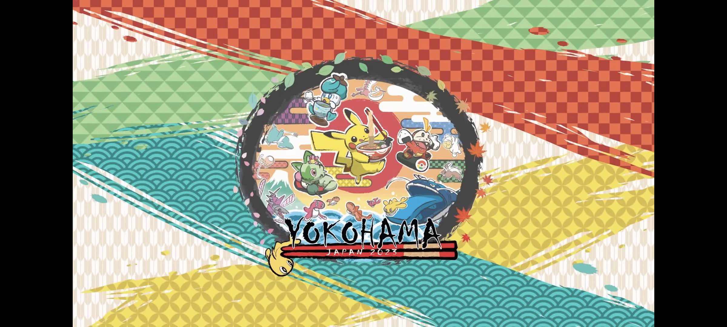 Pokemon yokohama world championships artwork