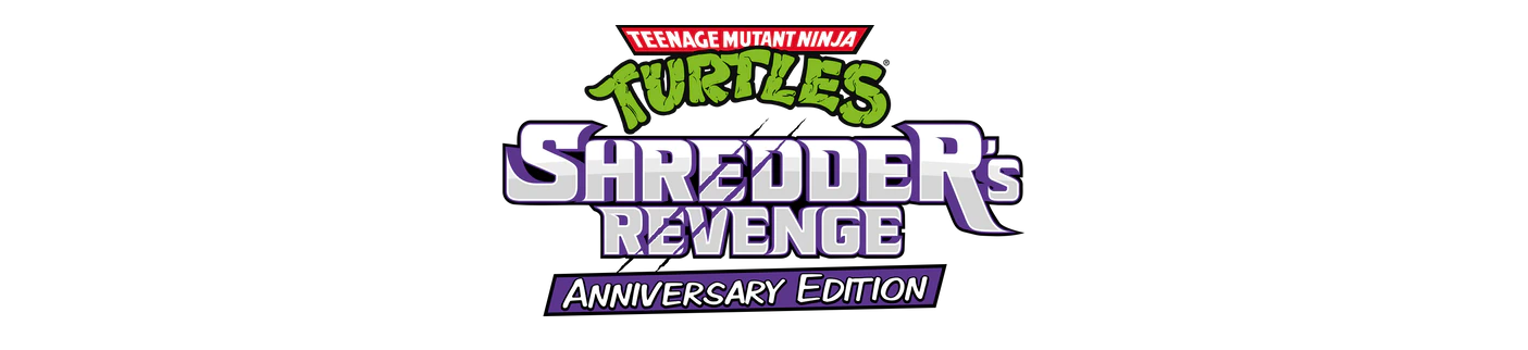 Teenage Mutant Ninja Turtles: Shredder's Revenge - Anniversary Edition logo