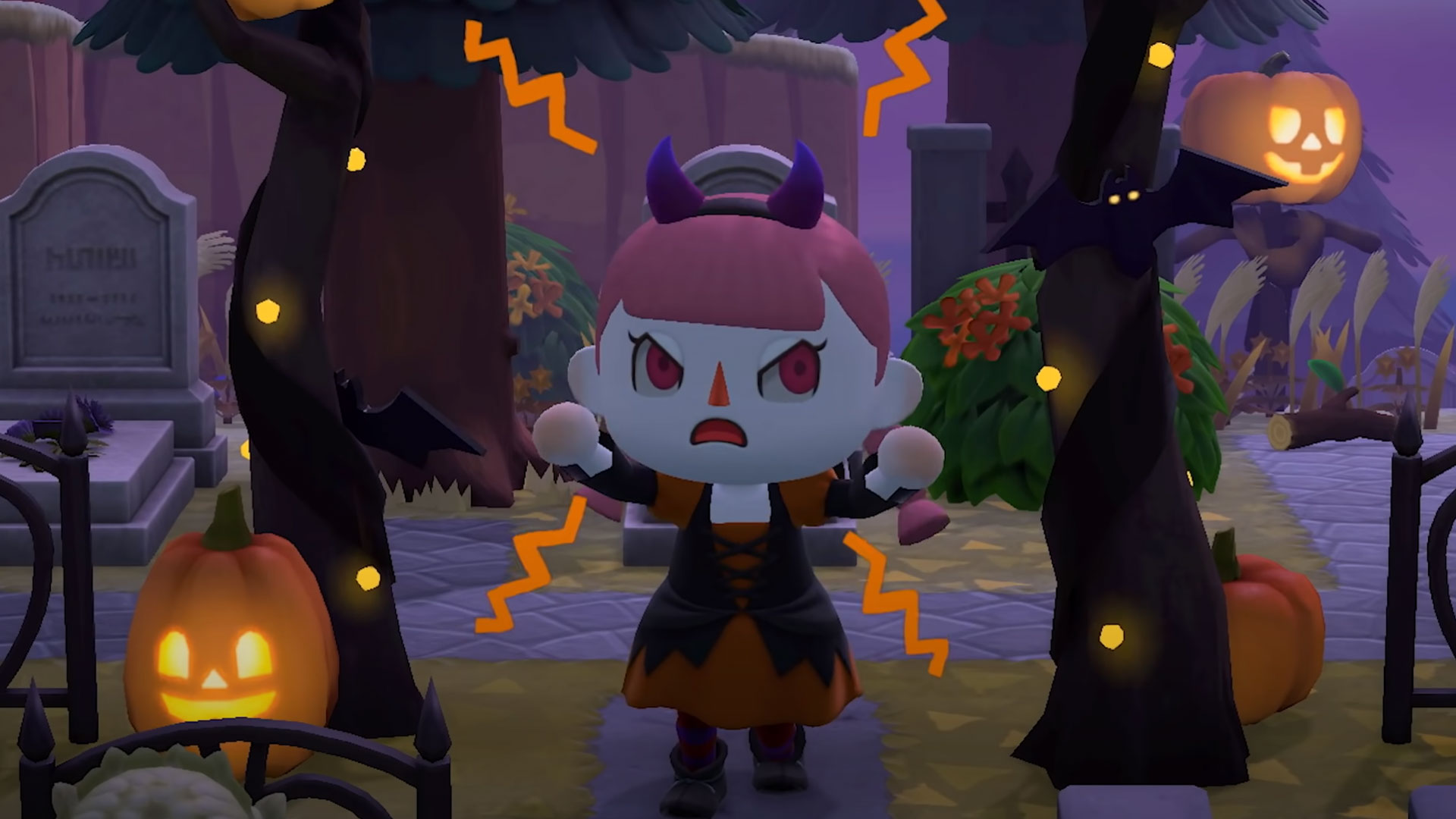 Animal Crossing: New Horizons halloween