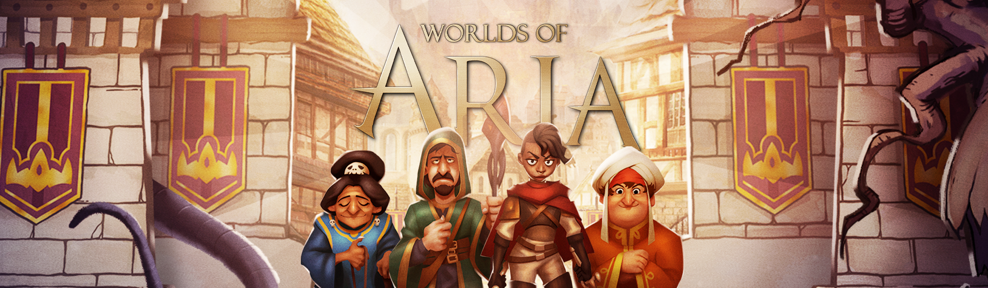 Worlds of Aria banner