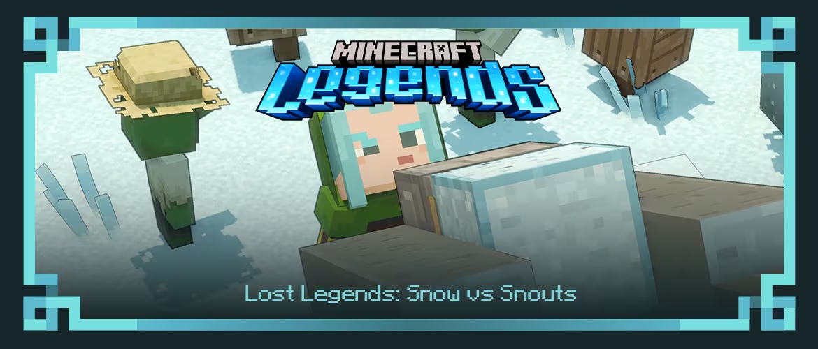 Minecraft Legends, Snow vs. Snouts