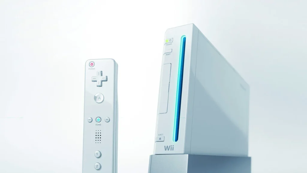 De Nintendo Wii + Wiimote