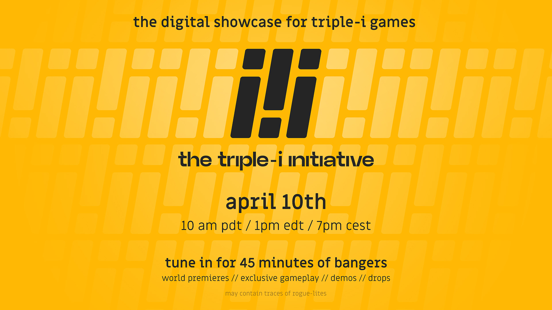 Triple-i Initiative - Showcase 2024
