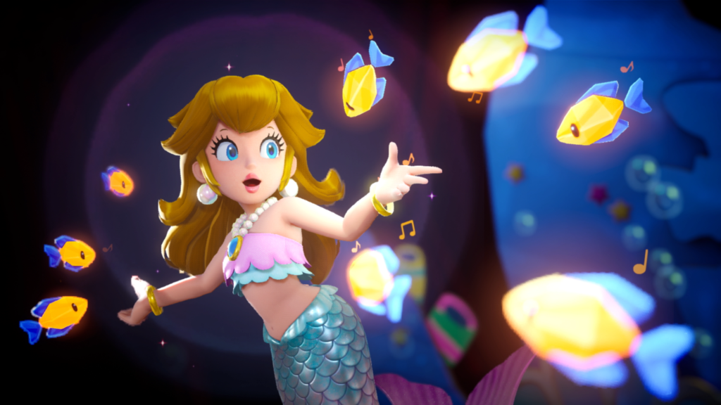 Princess Peach Showtime Mermaid screenshot